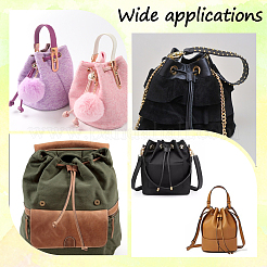 Плоский шнурок из искусственной кожи для сумки-ведра&nbsp;FIND-WH20007-51C