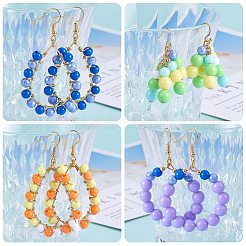 Набор для изготовления сережек из бисера своими руками&nbsp;DIY-SZ0009-70