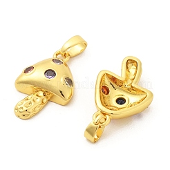 Латунные микро проложить кубического циркония подвески&nbsp;KK-G533-17G-02