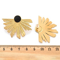 Серьги-гвоздики из нержавеющей стали 304 для женщин&nbsp;LS-EJEW-K306-32G