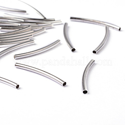 Латунные трубки изогнутой бисера&nbsp;X-EC297-S