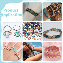 270 шт. 15-х цветные гальванизированные матовые синтетические немагнитные гематитовые бусины&nbsp;G-UN0001-32