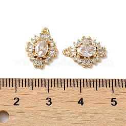 Латунные микро проложить кубического циркония подвески&nbsp;KK-B079-08G