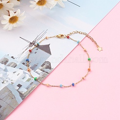 Браслеты-сателлиты из нержавеющей стали AJEW-AN00422