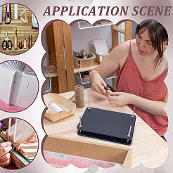 Деревянный книжный пресс&nbsp;WOOD-WH0064-34B