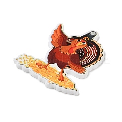 Подвески из акрила с принтом в виде Дня благодарения&nbsp;OACR-I025-02B