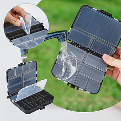 Пластиковый ящик для хранения рыболовных крючков&nbsp;AJEW-WH0542-041