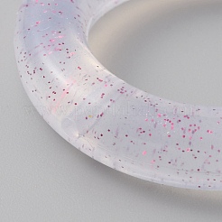 Кольцо блестящие силиконовые бусины&nbsp;LS-SIL-WH0016-07A-01