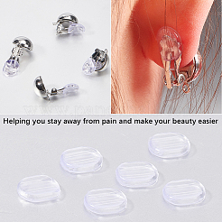 120шт удобные силиконовые подушечки для сережек&nbsp;FIND-SP0001-03