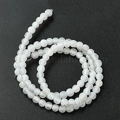 Природные треск агат бисер нитей&nbsp;LS-G-G055-4mm-5