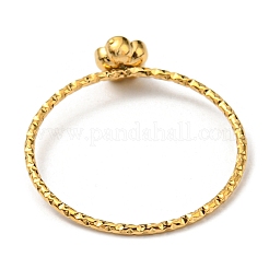 Кольцо-роза из нержавеющей стали 304 с ионным покрытием (IP)&nbsp;RJEW-P090-01G