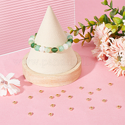 150 шт. разделительные бусины из нержавеющей стали 304&nbsp;STAS-BBC0003-43