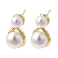 Латунь серьги стержня&nbsp;EJEW-H180-04G