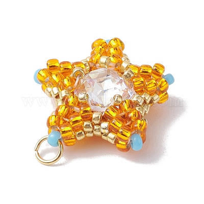 Подвески из бисера тохо&nbsp;PALLOY-MZ00177-03-1