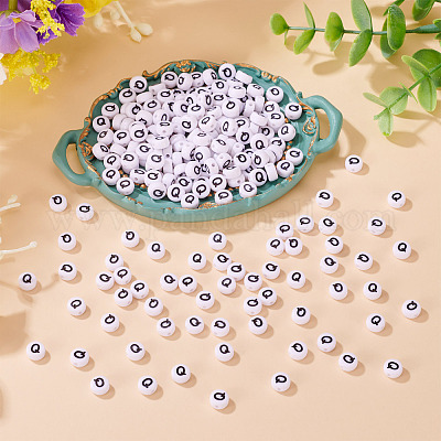 500шт акриловые бусины&nbsp;SACR-TA0001-55Q-1