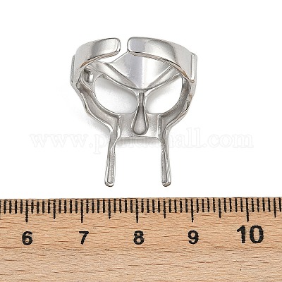 Кольца-манжеты из нержавеющей стали 304 для женщин&nbsp;LS-RJEW-K303-07P-1