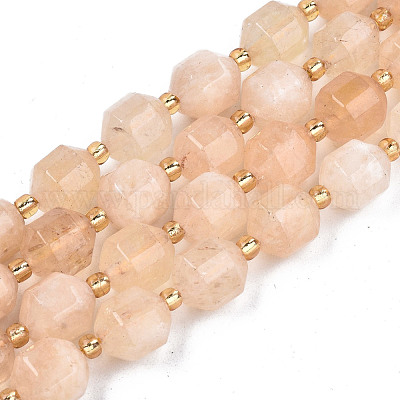 Бусы из натурального доломита&nbsp;G-T131-85B-10-1