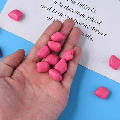 Непрозрачные акриловые бусины&nbsp;MACR-S373-15A-A10-1