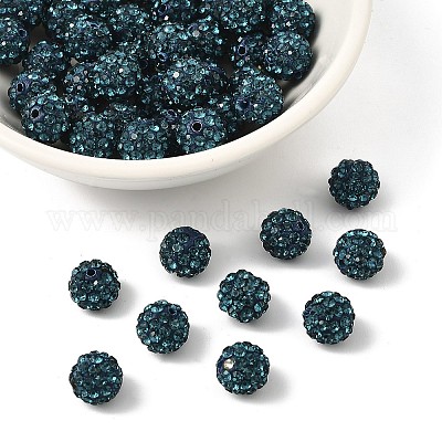 Бусины со стразами&nbsp;RB-H284-8MM-229-1