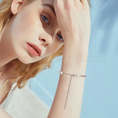 20 шт. 925 звена из стерлингового серебра&nbsp;STER-BBC0007-42-1