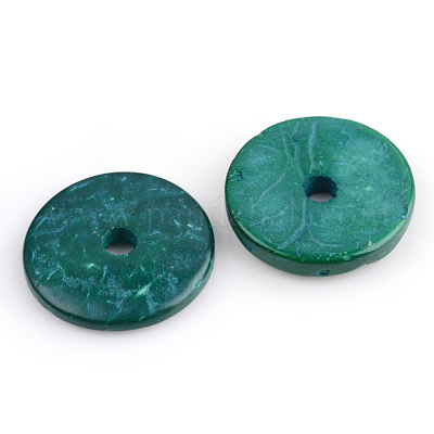 Крашеные натуральные деревянные бусины&nbsp;WOOD-S663-02-1