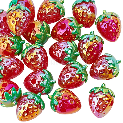 20шт акриловые бусины&nbsp;DIY-PH0032-43B-1