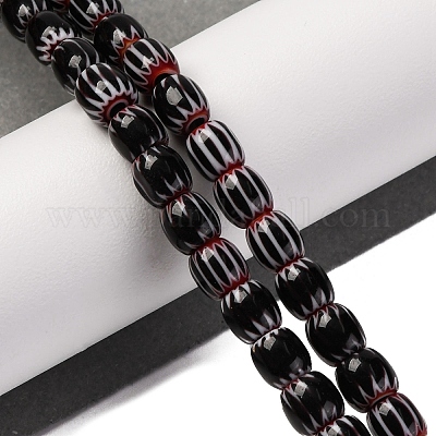 Бусы лэмпворк ручной работы LAMP-K041-01A-01-1