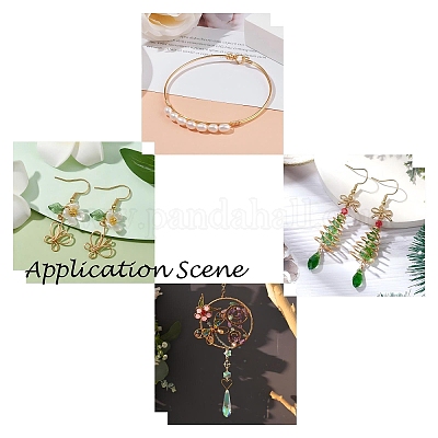 Круглая медная проволока для ювелирных изделий&nbsp;CWIR-Q006-0.7mm-G-1