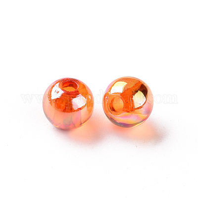 Прозрачные акриловые бусины MACR-S370-B8mm-726-1