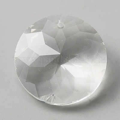 Стеклянные подвески&nbsp;LS-GLAA-WH0035-17-1