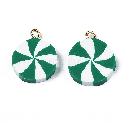 Полимерной глины ручной работы подвески&nbsp;LS-CLAY-N010-054A-1