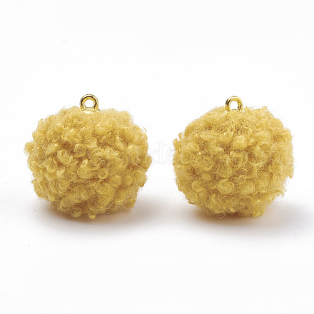 Подвески из ткани ручной ткани&nbsp;LS-WOVE-N006-16K-1