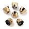 Electroplate Glass Beads, Full Plated, Bell, Faceted, Gold, 10.5x9mm, Hole: 1.2mm, 100pcs/set