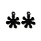 Spray Painted 201 Stainless Steel Charms, Flower Charm, Black, 11.5x9x0.5mm, Hole: 1mm