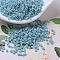 MIYUKI Delica Beads, Cylinder, Japanese Seed Beads, 11/0, (DB0217) Opaque Turquoise Green Luster, 1.3x1.6mm, Hole: 0.8mm, about 2000pcs/10g