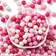 Непрозрачные акриловые бусины&nbsp;SACR-Q004-02J-2
