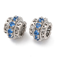 Латунные микро проложить Цирконий Европейский бисером&nbsp;KK-H513-06P