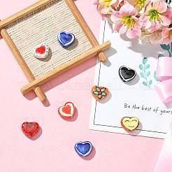 8шт фарфоровые бусины ручной работы&nbsp;PORC-FS0001-48