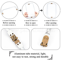 2шт алюминиевая ручка-рамка для кошелька&nbsp;FIND-PH0003-37