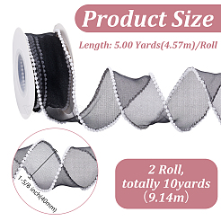 5 ярд акриловых волокон складчатой ленты&nbsp;OCOR-WH0070-210A