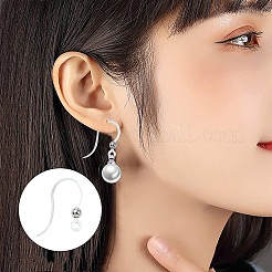 10 шт. прозрачные крючки для сережек из смолы&nbsp;FIND-YW0006-98G