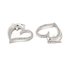 Латунные микро проложить кубического циркония подвески&nbsp;KK-E068-VB187