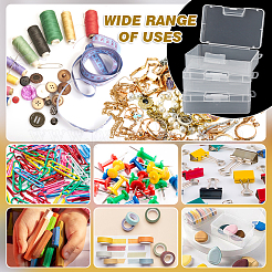 Пластиковые контейнеры для шариков с откидной крышкой AJEW-WH0479-88A