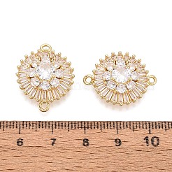 Латунные подвески из прозрачного кубического циркония&nbsp;KK-N284-21G