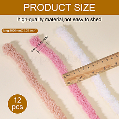 Плюшевая палочка из синели своими руками с пластиковыми наборами глаз и носов&nbsp;DIY-WH0170-45