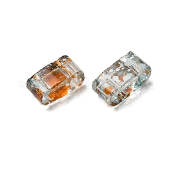 Прозрачные стеклянные бусы с 2 отверстием&nbsp;SEED-S023-30B-32