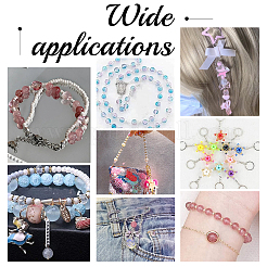 480шт 16 стиля прозрачные и непрозрачные и окрашенные распылением акриловые бусины&nbsp;OACR-PH0001-93