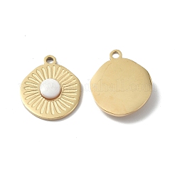 Натурального белого нефрита подвески&nbsp;STAS-C064-VC901