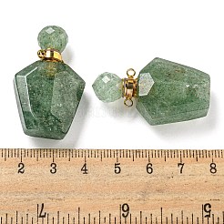 Ограненные подвески из натурального зеленого клубничного кварца&nbsp;G-A225-01B-G