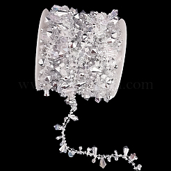 1 рулон цепочек из бусин ручной работы из смолы в форме капли&nbsp;DIY-CN0003-52A